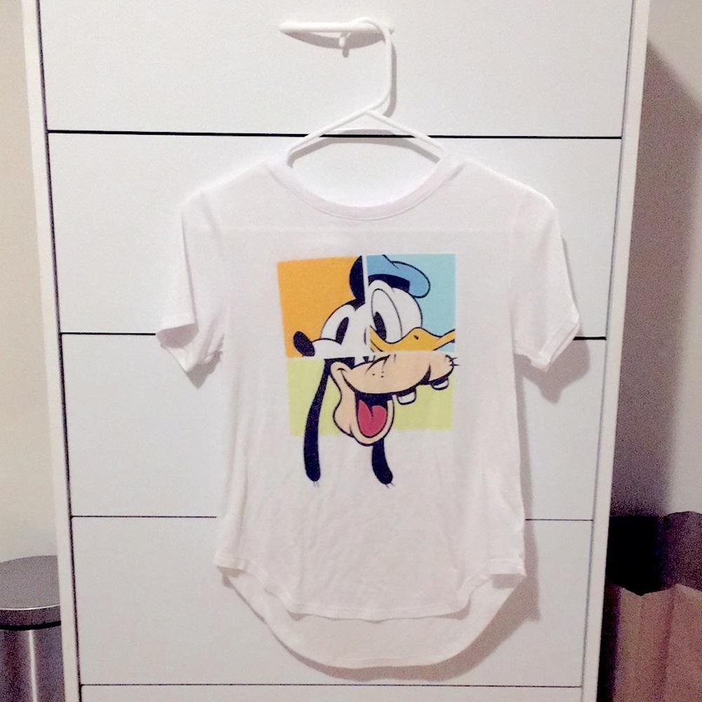 Mickey,Donald Duck and Goofy Disney Shirt